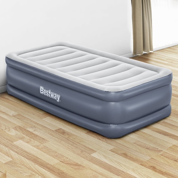 51cm Bestway Air Mattress Single Inflatable Bed Airbed Blue