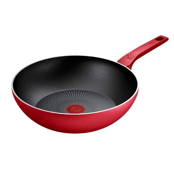 Tefal Daily Expert Red Non-Stick Wok 28cm