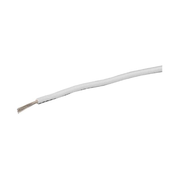 21AWG White Tinned Medium Duty Hook Up Cable