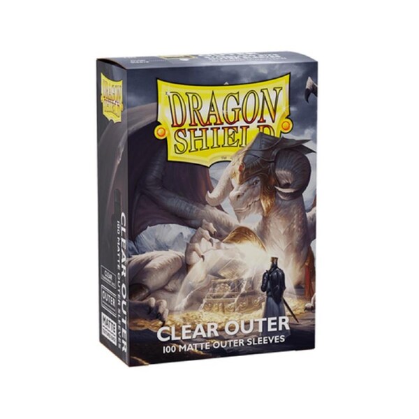 Dragon Shield - Standard Outer Sleeves Clear Matte 100 pack
