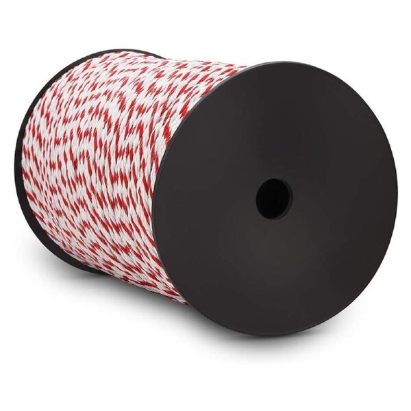 500m Electric Fence Stainless Steel Rope 4mm Polywire Poly Tape Farming Fencing