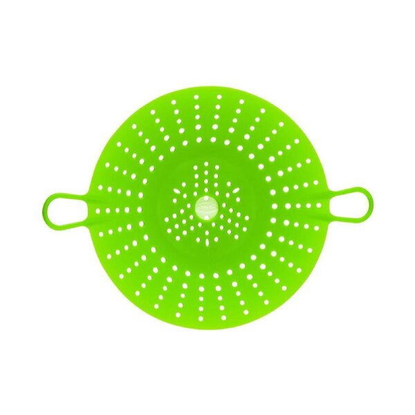 Chef'n Vibe Round 29.5cm Silicone Vegetable Steamer Kitchen Cooking Basket Green