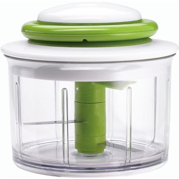 Chef'n Veggichop Manual 900ml Fruit/Vegetable Chopper Kitchen Crusher Green