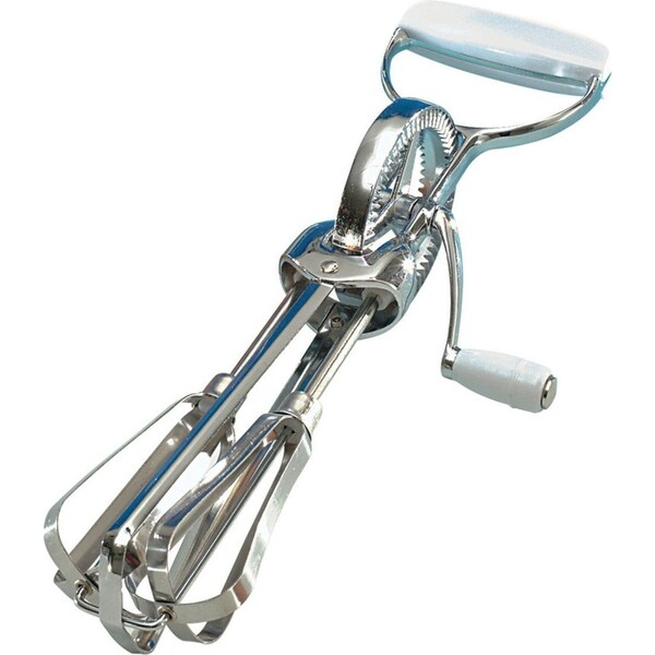 Cuisena Stainless Steel Egg Beater Mixer Cooking Whisk Kitchen Utensil Silver