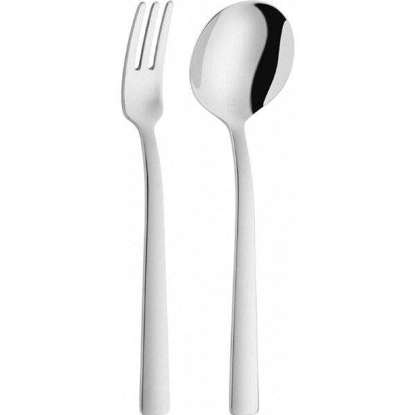 Zwilling Twin Stainless Steel Dinner Spaghetti Set Food Serving Utensils Silver