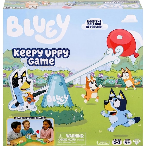 Bluey Keepy Uppy Kids/Childrens Toy Playset Family Tabletop Game Set 4y+