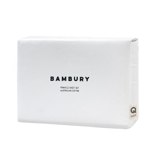 Pinnacle Sheet Set White Queen