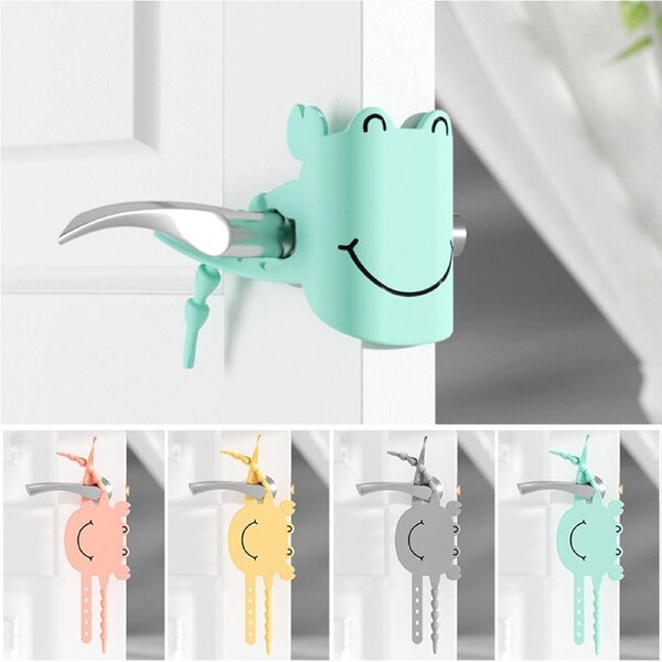 4 Pack Door Latch Covers Closer Door Silencer Lock Door Slam Preventer