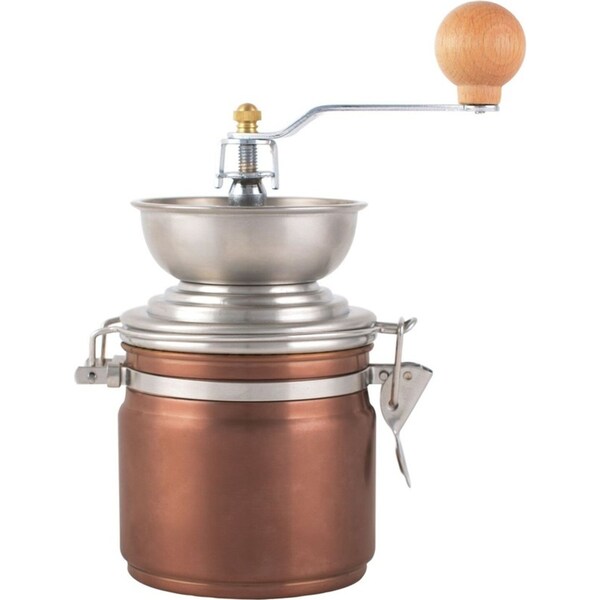 La Cafetiere 19cm Manual Stainless Steel Coffee Beans Grinder/Milling Copper
