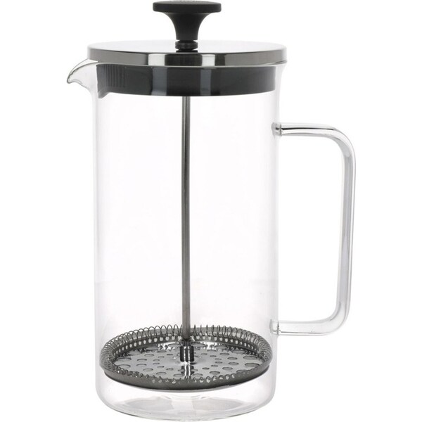 La Cafetiere 8-Cup 1L Glass Coffee French Press Maker/Brewer Plunger Pot Clear