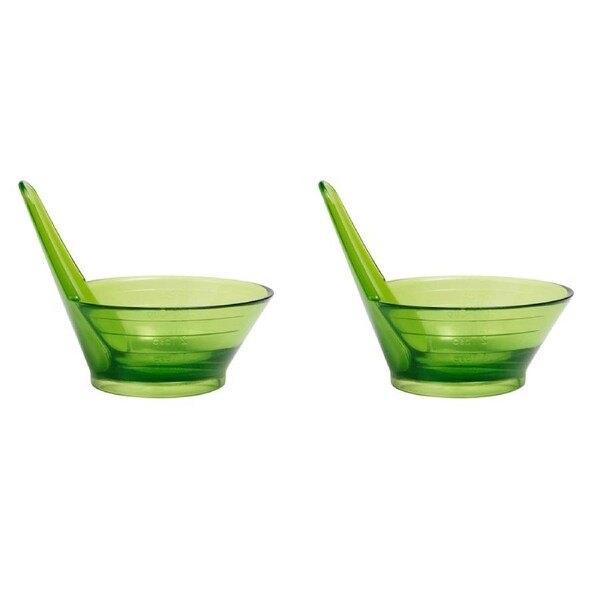 2x Chef'n Zipstrip 60ml Herb Stripper Stem Remover Cooking/Kitchen Utensil Green