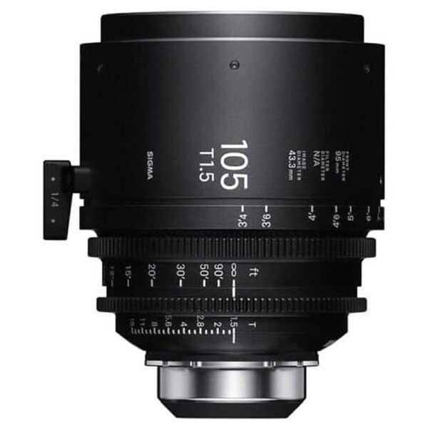 Sigma 105mm T1.5 Prime Cine Lens - PL Mount/ i-Technology