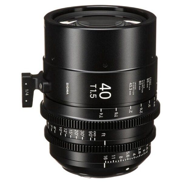 Sigma 40mm T1.5 FF High Speed Cine Lens - Sony FE