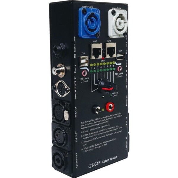 Q2022A 13-WAY AV CABLE TESTER