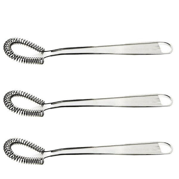 3x Cuisena Stainless Steel Magic Whisk Beater/Mixer Baking Kitchen Utensil SLVR