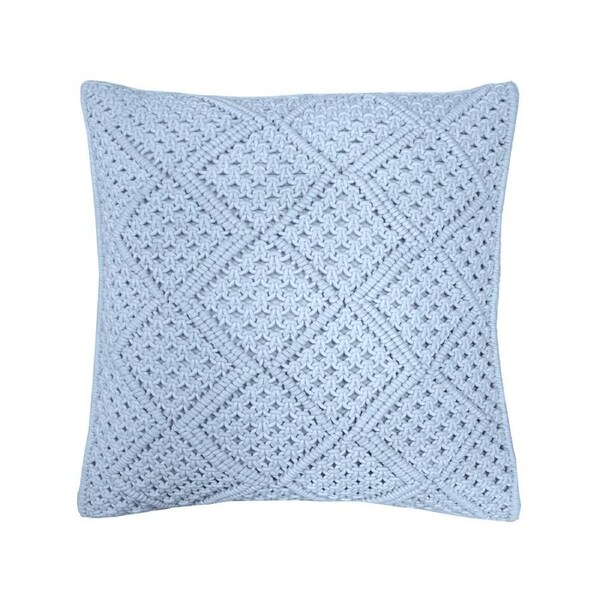 Anka Square Cushion Blue