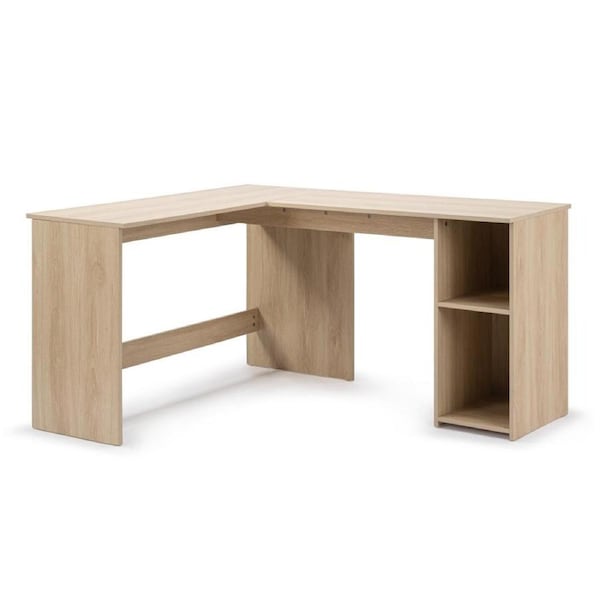 Garrett Study Corner Desk Home Office L-Shaped 145x120 Oak