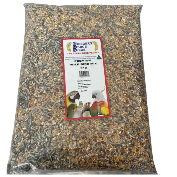 Breeders Choice Wild Bird Seed Mix (5kg) Wildbird Bird Food