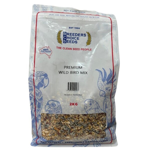 Breeders Choice Wild Bird Seed Mix (2kg) Wildbird Bird Food