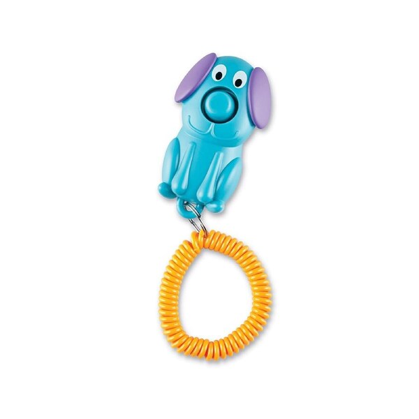 Brightkins Smarty Pooch Dog/Pet Behaviour Training Clicker 6.5x7.5cm Blue/Purple