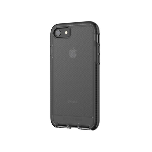 Tech21 EvoCheck Phone Case Mobile Cover For Apple iPhone 7/8/SE Smokey/Black