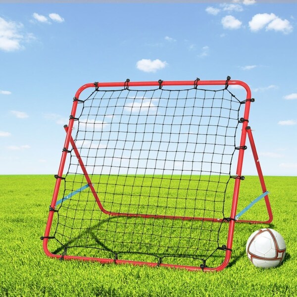 1 pc Everfit Baseball Soccer Net Rebounder Football Goal Net Sports Training Aid Red