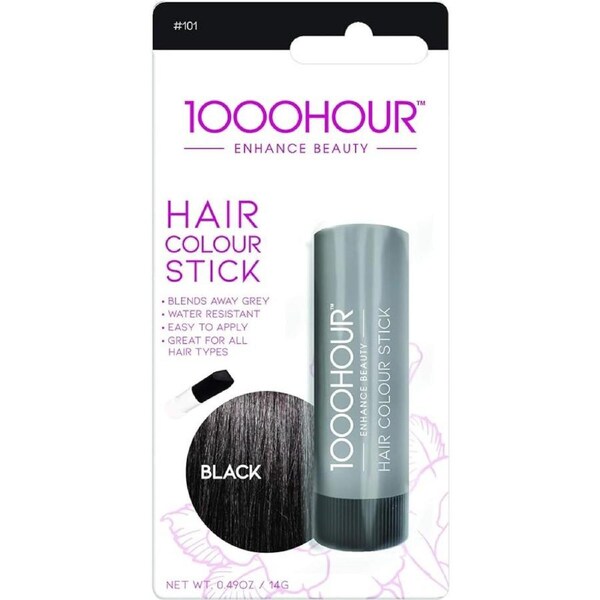 1000 Hour Hair Colour Stick 14g - Black