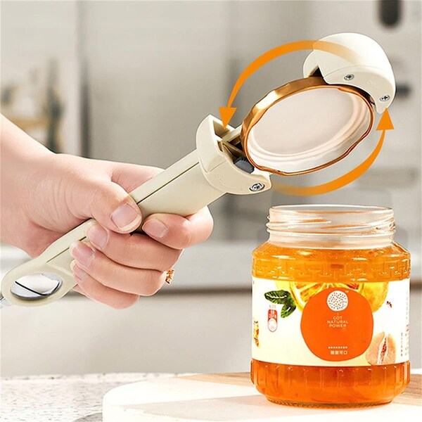 Multifunction Jar Opener Adjustable Can Gripper Tight Lid Opener Kitchen Gadget