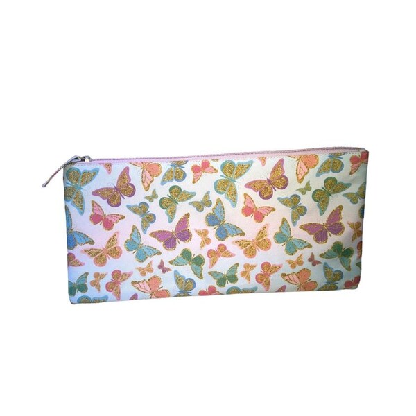 Got It Covered Pencil Case Long Glitter Butterfly SPCGLITTERBUTTERFLY For School