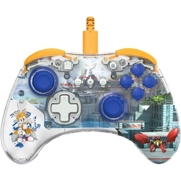 Pdp Gaming Realmz Wired Controller For Nintendo Switch - Tails Seaside Hill Zone