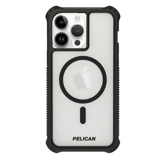 Pelican Guardian MagSafe Case iPhone 15 Pro Max - Clear/Black