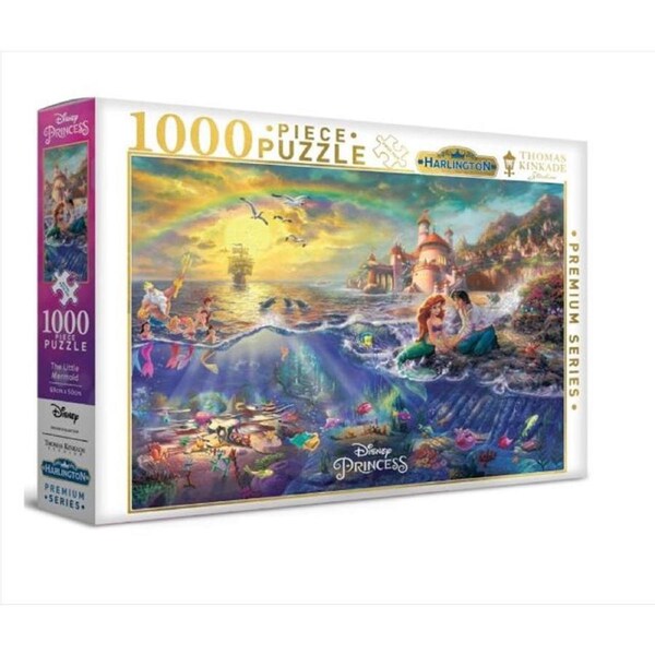 Harlington-Thomas-Kinkade-Puzzles-Disney-The-Little-Mermaid-1000pc