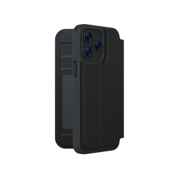 3sixT SlimFolio Phone Case Protection Cover For Apple iPhone 15 Pro Max Black