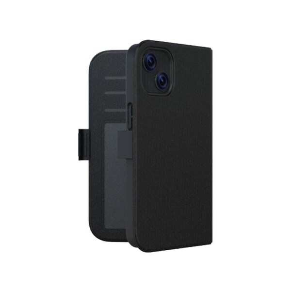 3sixT Neo Wallet Mobile Phone Case Protection Cover For Apple iPhone 15 Black