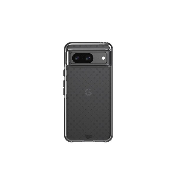 Tech21 EvoCheck Phone Case Protection Cover For Google Pixel 8 Smokey/Black