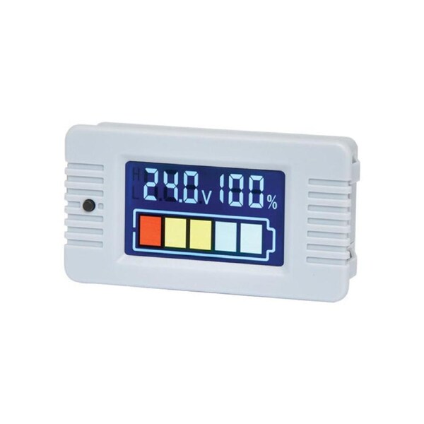Powerhouse Flush Mount Battery Capacity Meter for Display Approximate Battery Level
