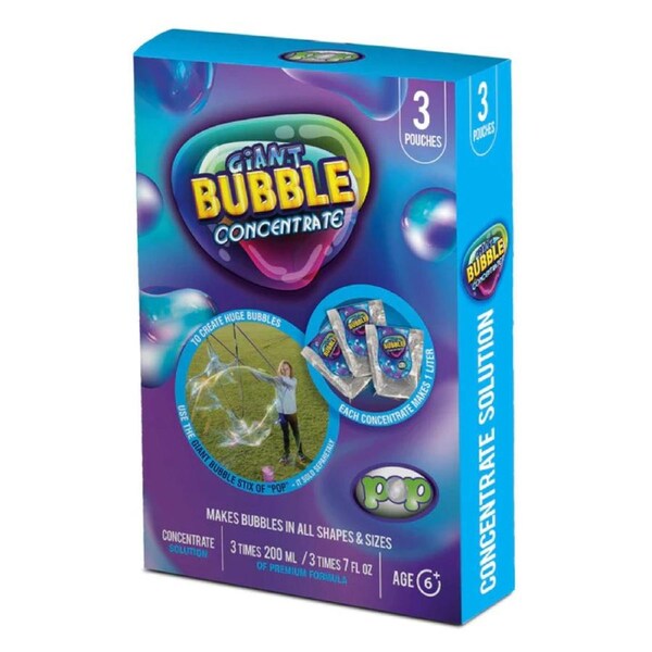 Pop Bubble Co PO-5051 3 Pack Giant Bubble Super Concentrate