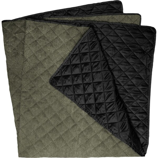 Tempa Kayce Picnic 150cm Blanket Camping Outdoor Travel Mat w/ Strap Olive Green