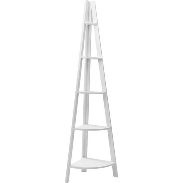 5 Tier Corner Ladder Display Shelf Home Storage Plant Stand Bookshelf