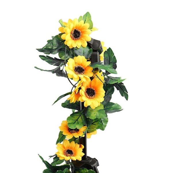 Artificial Sunflower Garland Flower Vine Wedding Floral Arch Decor Silk