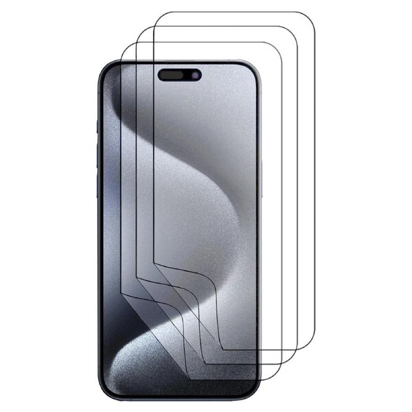 3pcs Soft PET Film Screen Protector Guard for Apple iPhone 15 PRO Front