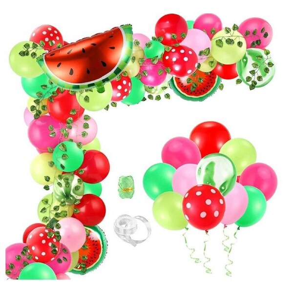 107pcs Balloon Arch Set Watermelon Birthday Party Wedding Baby Shower Decoration