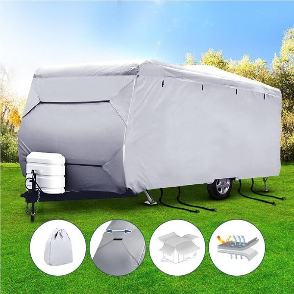 14FT 15FT 16FT Caravan Campervan Cover Pop Top Waterproof Heavy Duty Camper