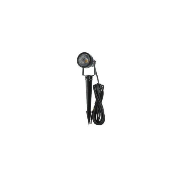 XLED XSPLED7W - Sentinel Outdoor Spike Light IP65 7W 3000K - Black