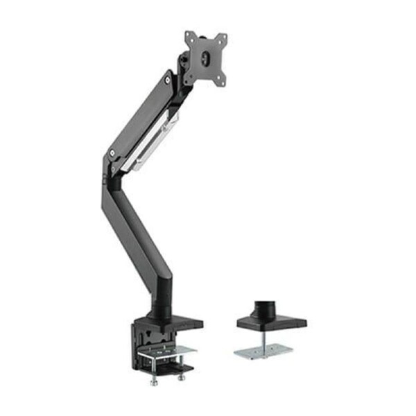 Brateck Single Monitor Heavy-duty Gas Spring Aluminum Arm Fit Most 17'-35' Up to 10kg per Screen Monitors Arms and Stands - LDT23-C012