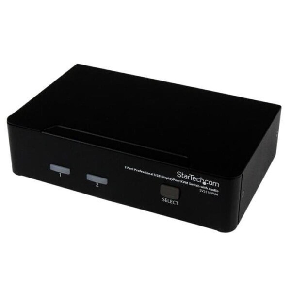StarTech 2 Port Professional USB DisplayPort with Audio