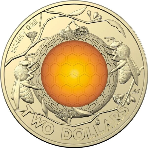 $2 2022 Honey Bee lightly circulated Coin Two Dollar