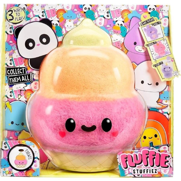 Fluffie Stuffiez Large Plush Collectible Ice Cream