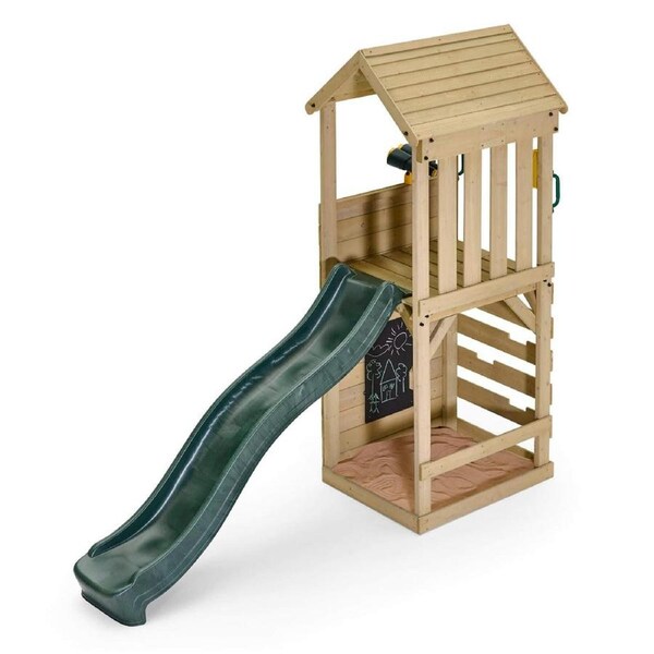 Plum Play AU Lookout Tower Playcentre Wooden Climbing Frame for Kids Outdoor