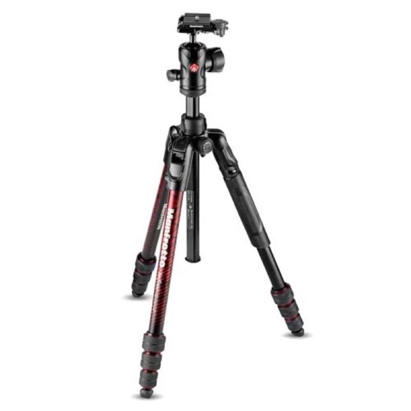 Manfrotto BEFREE ADV Travel Tripod & Ball Head (RED)